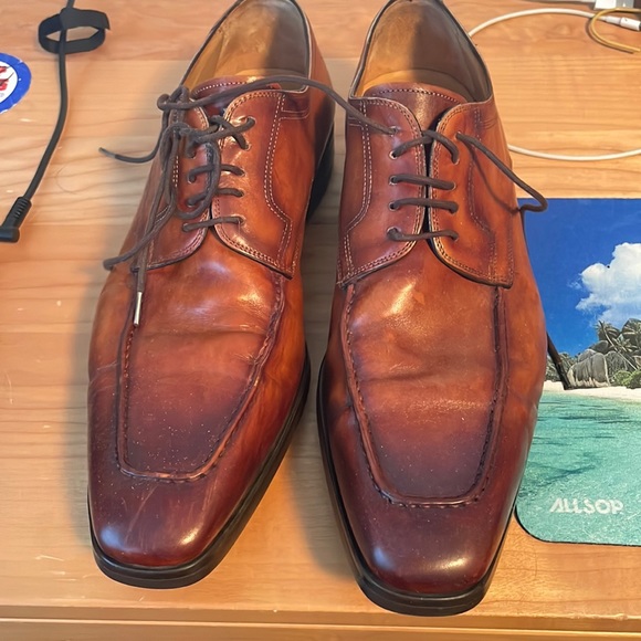 Magnanni | Shoes | Magnanni Brown Dress Shoes 95 | Poshmark